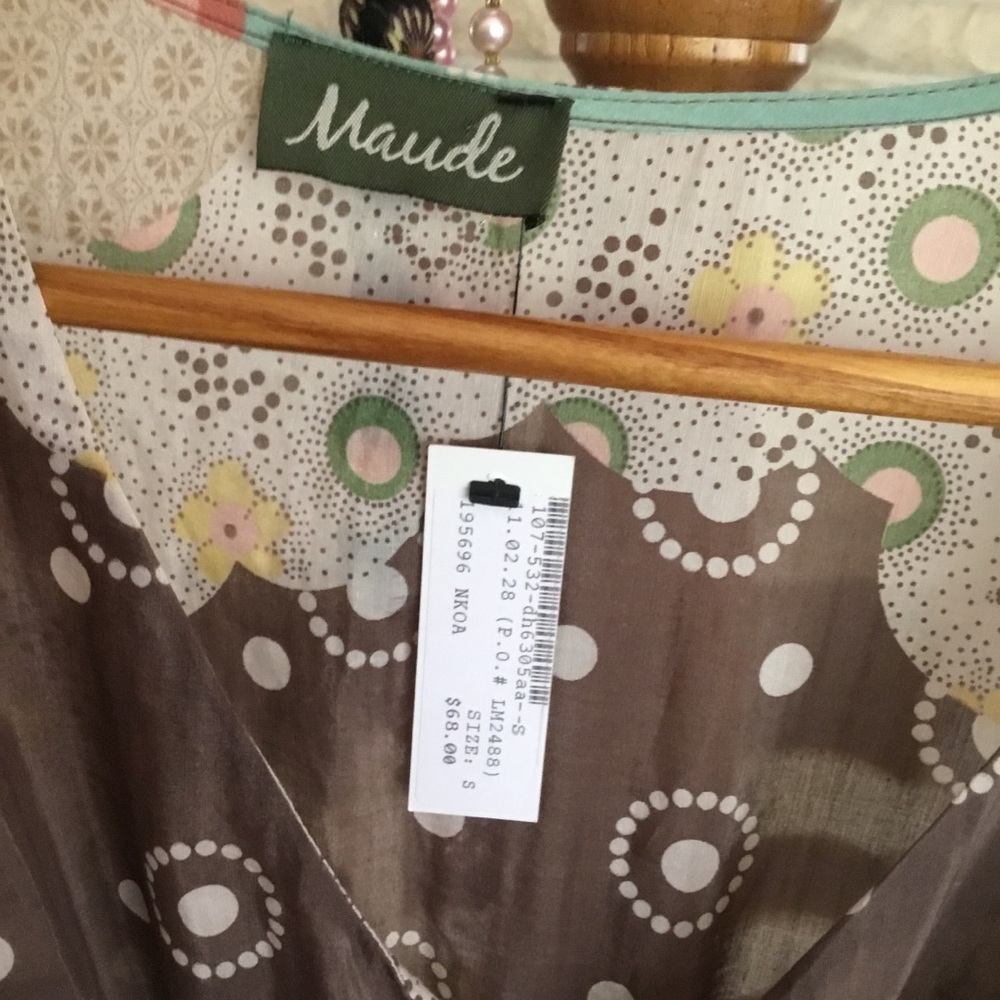 NWT WOMENS/JR. LOVELY SILK BLEND DRESS - Picture 10 of 10